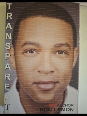 Don Lemon 'Transparent' Poster - Large Face Print in Neutral Tones